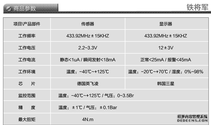 胎压监测十大品牌